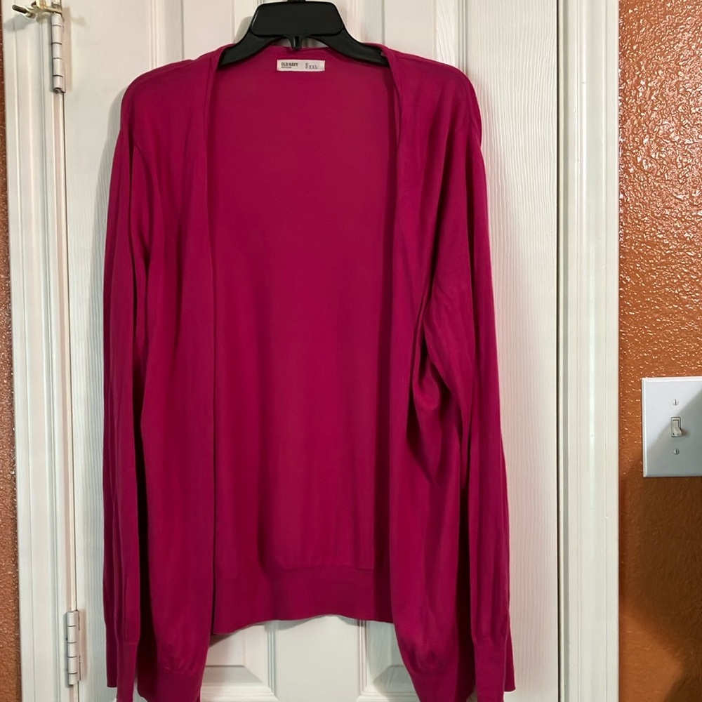 4/$20 Old Navy Pink Lightweight Cardigan Sweater